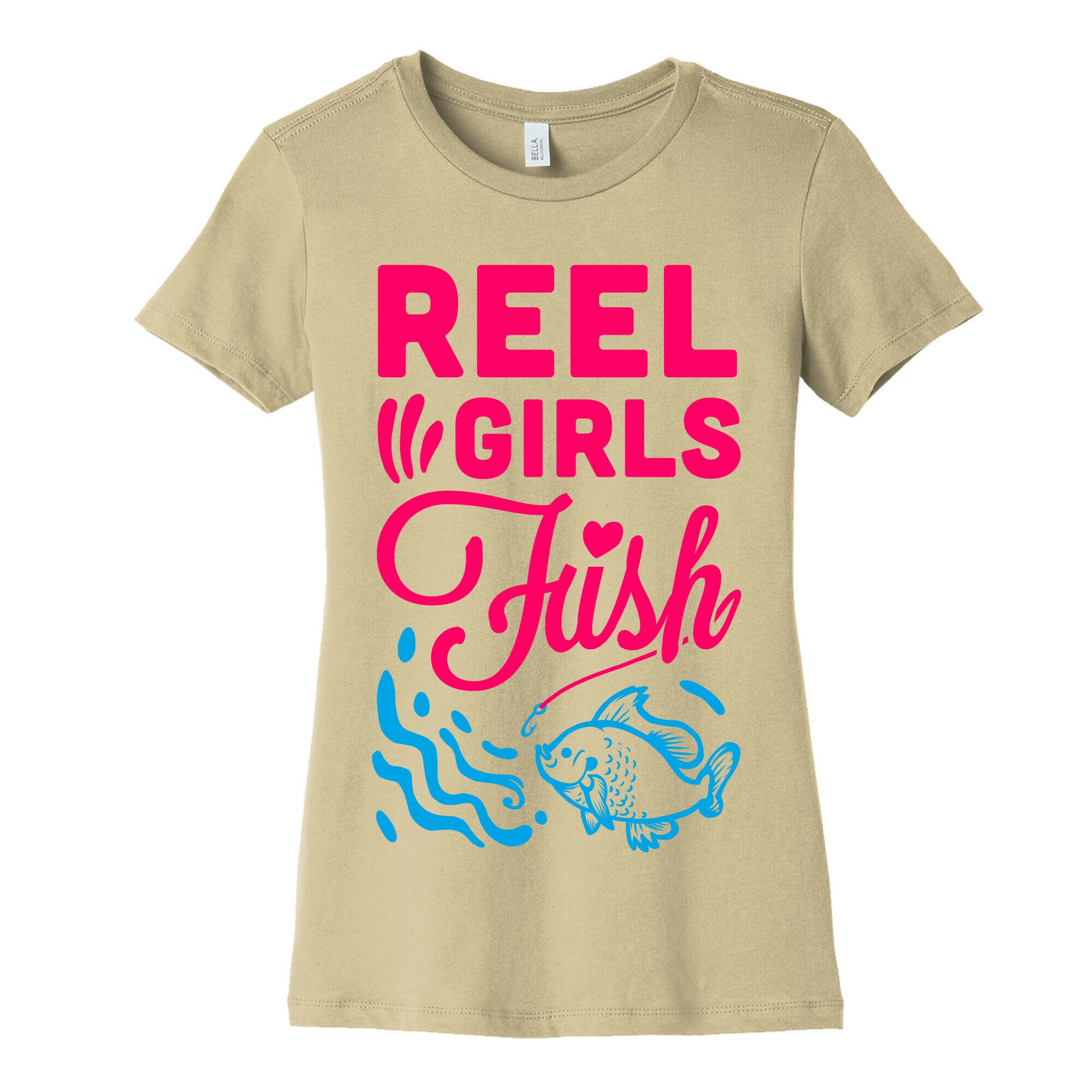 Reel Girls Fish! Women's Cotton Tee